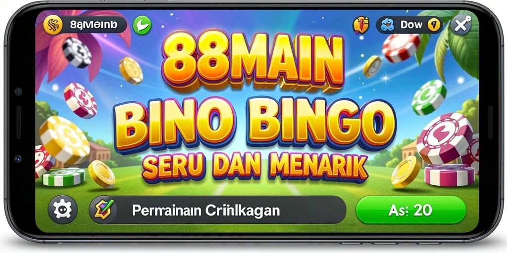Screenshot gameplay Bingo menyenangkan di aplikasi 88MAIN.