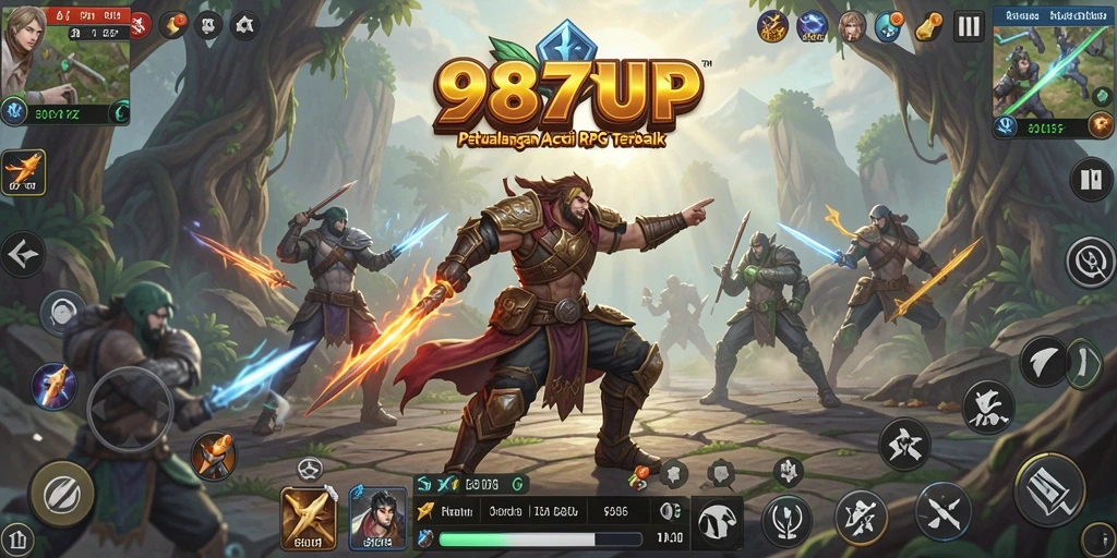 Tampilan gameplay ARPG yang memukau dan penuh aksi.
