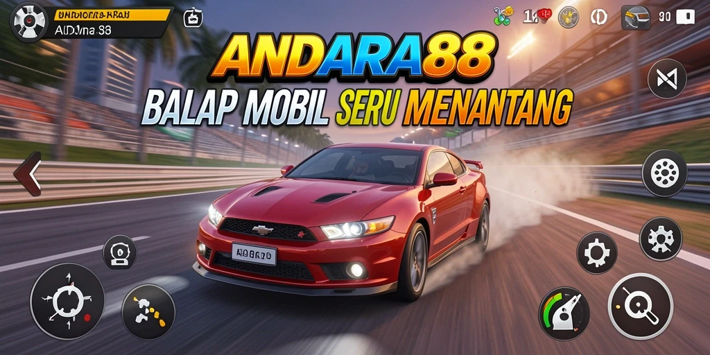 Gameplay menantang dengan mobil balap yang cepat dan grafis yang memukau.