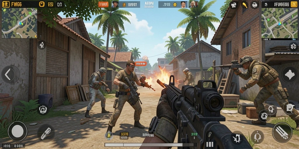 Tampilan gameplay menegangkan dari FW66 dengan aksi TPS.</p>