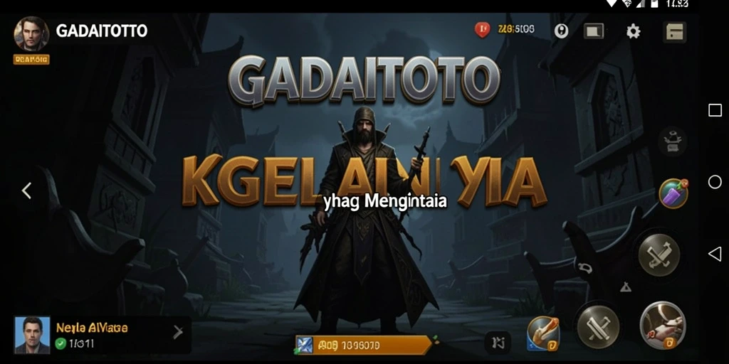 Gameplay menegangkan GADAITOTO dengan suasana horor yang mendalam.