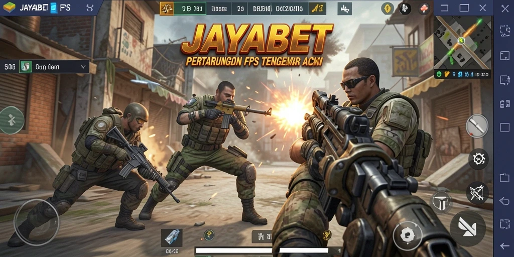 Screenshot JAYABET menampilkan aksi FPS yang seru dan mendebarkan.