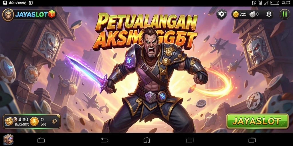 Tangkapan layar gameplay JAYASLOT yang menampilkan aksi mendebarkan.