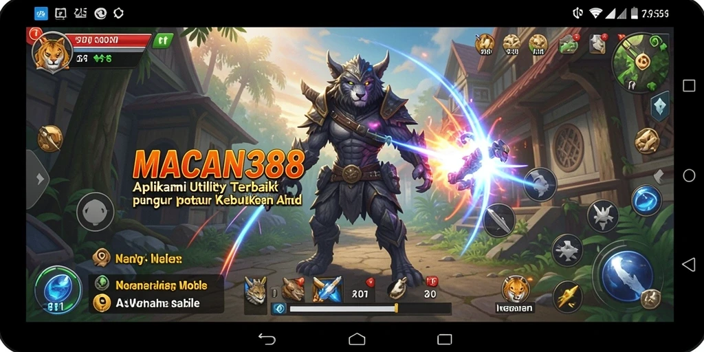 Tampilan utama <strong>MACAN388</strong> dengan fitur-fitur Utility yang lengkap.