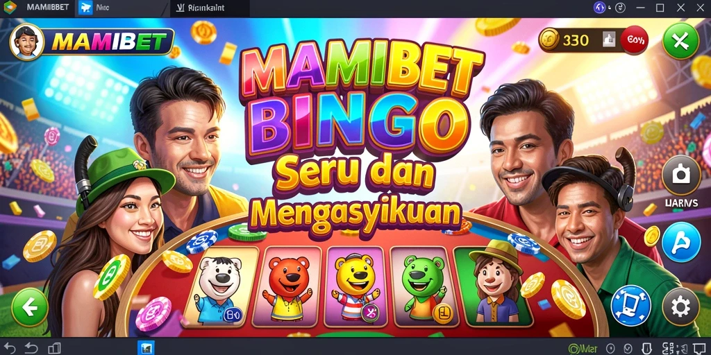 Tampilan gameplay Bingo yang menarik di MAMIBET.