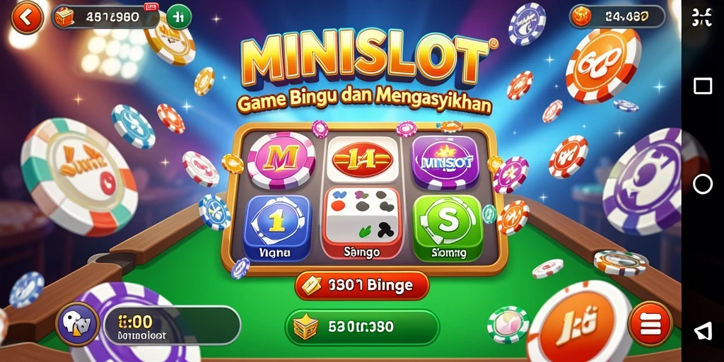 Tampilan gameplay Bingo yang menarik dan seru di MINISLOT.