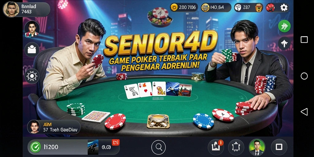 Tampilan menarik dan gameplay seru dalam SENIOR4D.