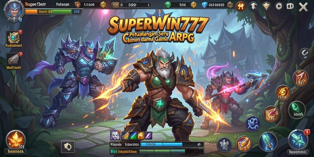 Gameplay menarik dalam SUPERWIN777 dengan aksi seru dan karakter unik.