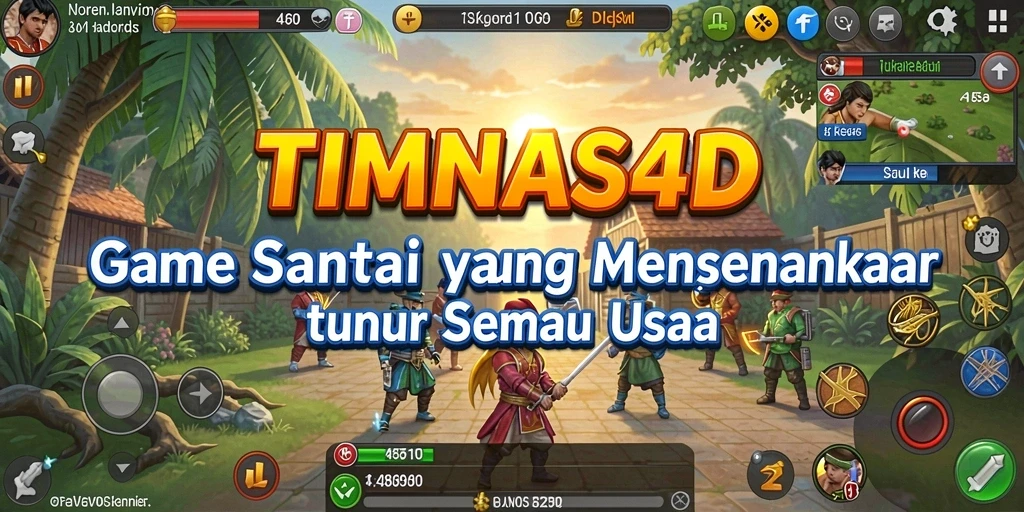 Tampilan gameplay <strong>TIMNAS4D</strong> yang menarik dan penuh warna.
