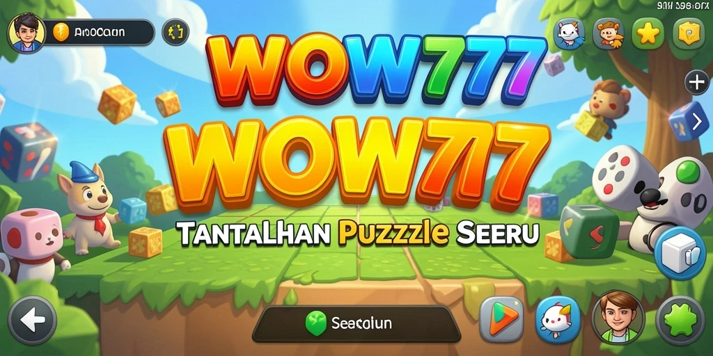 Tampilkan gameplay WOW77 dengan puzzle yang menantang untuk semua usia.